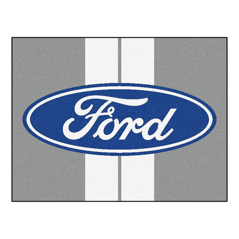 Ford "ford Oval With Stripes"  All-star Mat (34"x45")