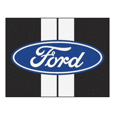 Ford "ford Oval With Stripes"  All-star Mat (34"x45")