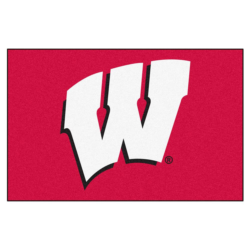 Wisconsin Badgers Ncaa "starter" Floor Mat (20"x30") W Logo