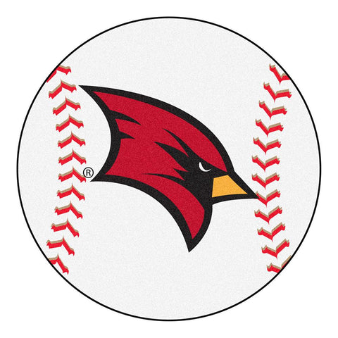 Saginaw Valley State Cardinals Ncaa Baseball Round Floor Mat (29")