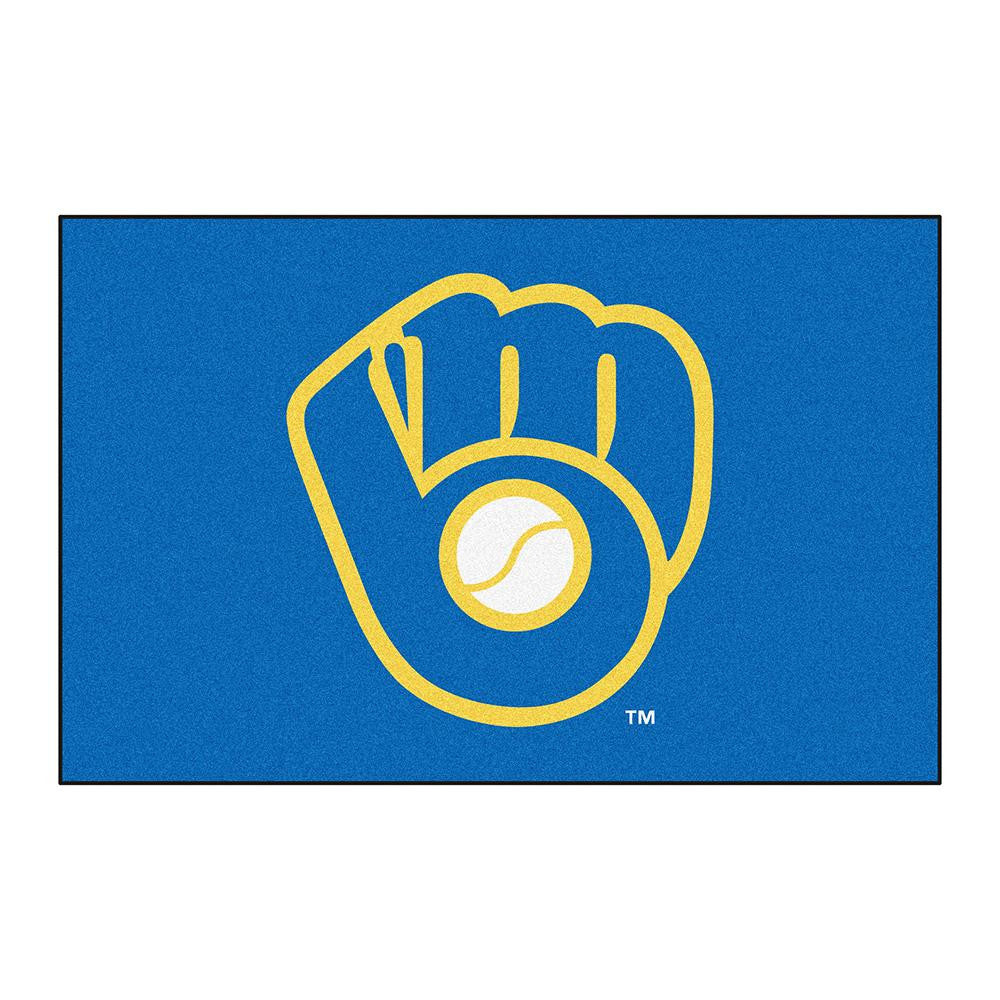 Milwaukee Brewers MLB Starter Floor Mat (20x30)