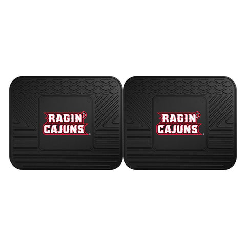 Louisiana Lafayette Ragin Cajuns Ncaa Utility Mat (14"x17")(2 Pack)