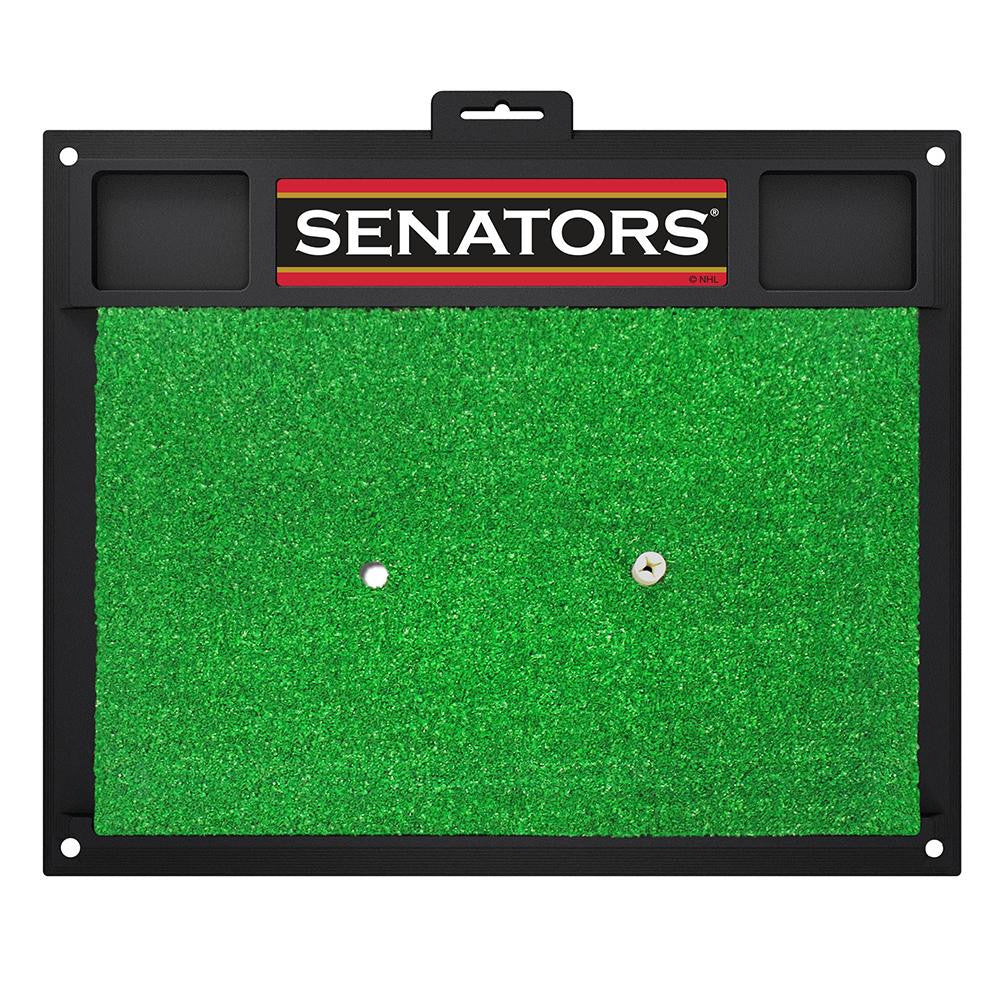 Ottawa Senators NHL Golf Hitting Mat (20in L x 17in W)