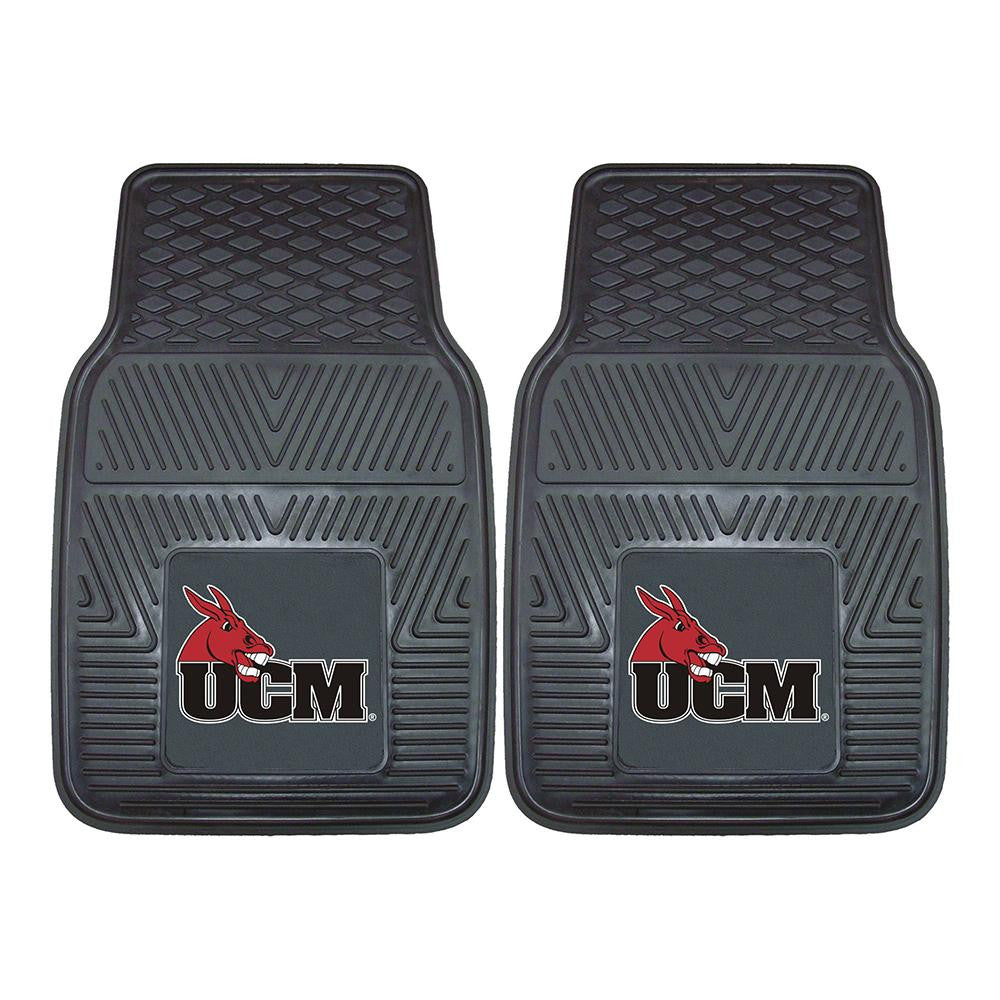 Central Missouri State Ncaa Heavy Duty 2-piece Vinyl Car Mats (18"x27")