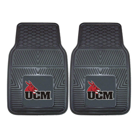 Central Missouri State Ncaa Heavy Duty 2-piece Vinyl Car Mats (18"x27")