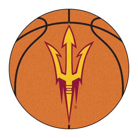 Arizona State Sun Devils Ncaa "basketball" Round Floor Mat (29")