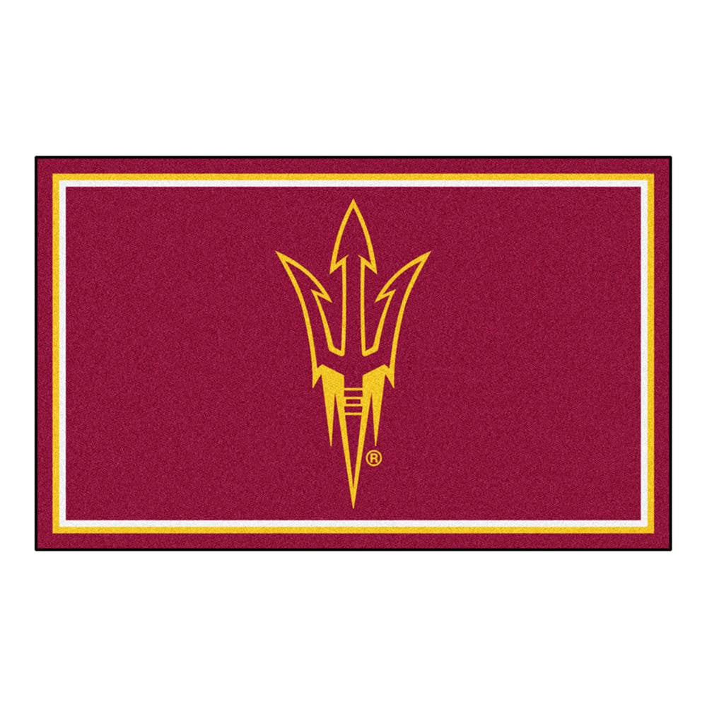 Arizona State Sun Devils Ncaa 4x6 Rug (46"x72")