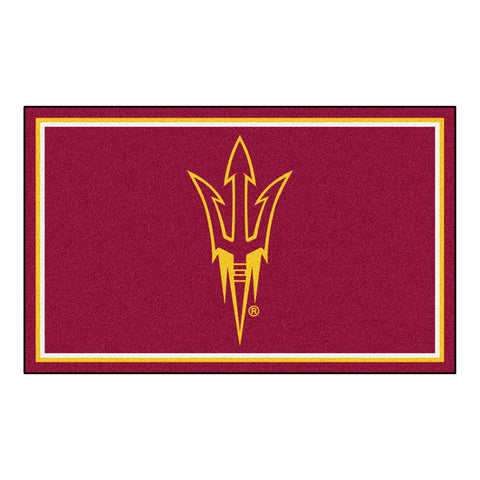 Arizona State Sun Devils Ncaa 4x6 Rug (46"x72")