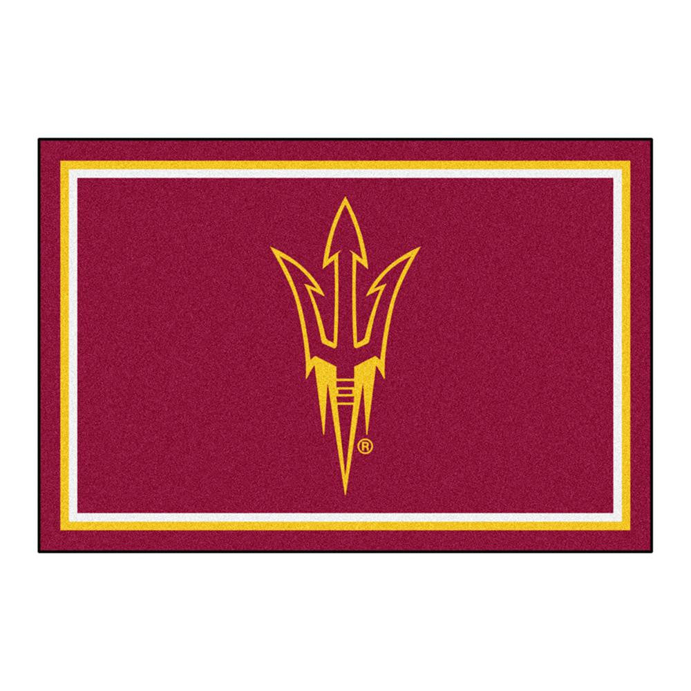 Arizona State Sun Devils Ncaa 5x8 Rug (60"x92")