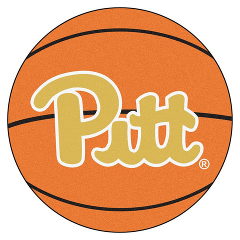 Pittsburgh Panthers Ncaa "basketball" Round Floor Mat (29")
