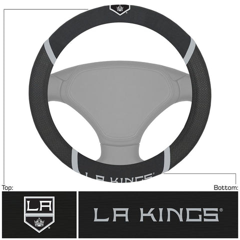 Los Angeles Kings NHL Polyester Steering Wheel Cover