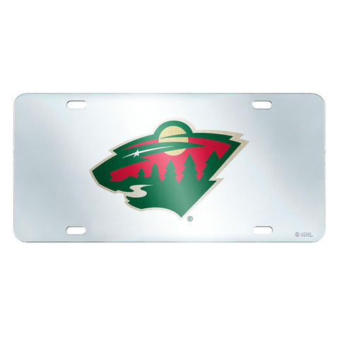 Minnesota Wild NHL License Plate-Inlaid