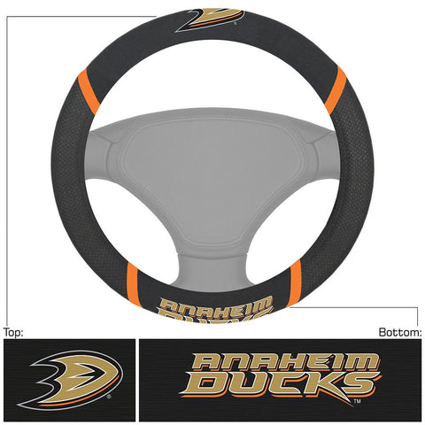 Anaheim Ducks NHL Polyester Steering Wheel Cover