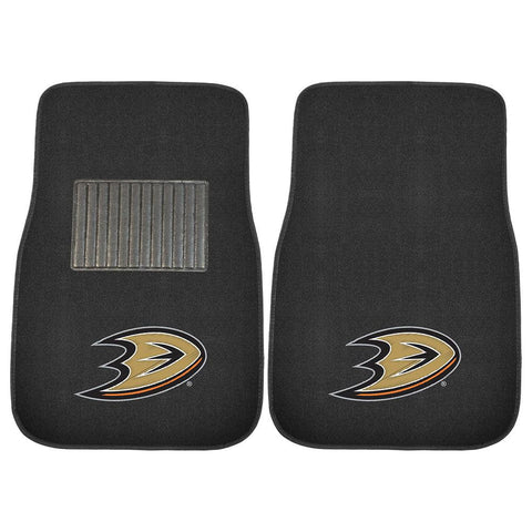 Anaheim Ducks NHL 2-pc Embroidered Car Mat Set