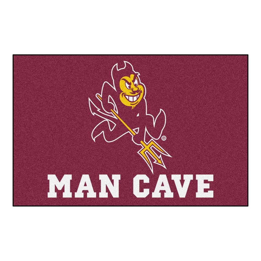 Arizona State Sun Devils Ncaa Man Cave "starter" Floor Mat (20in X 30in)