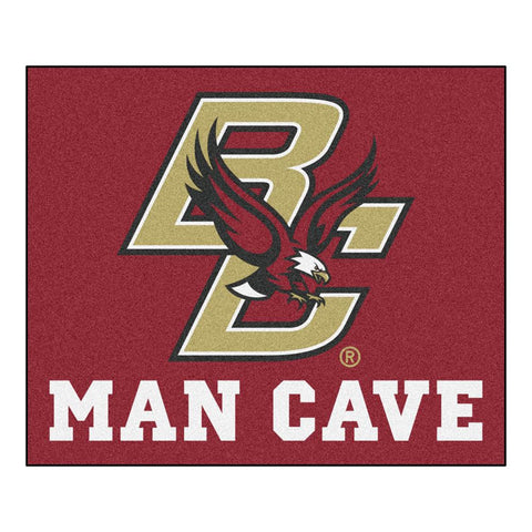 Boston College Eagles Ncaa Man Cave "tailgater" Floor Mat (60in X 72in)