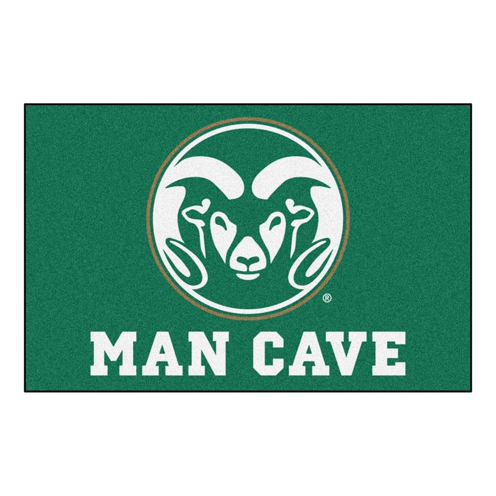 Colorado State Rams Ncaa Man Cave "starter" Floor Mat (20in X 30in)