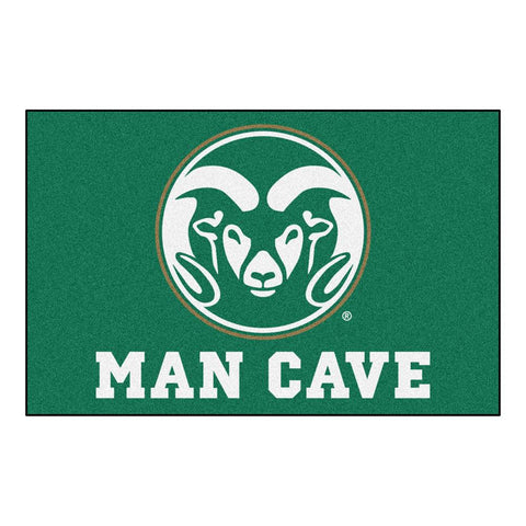 Colorado State Rams Ncaa Man Cave "starter" Floor Mat (20in X 30in)