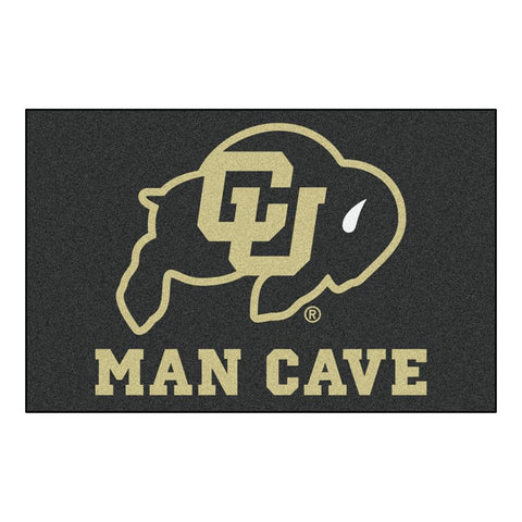 Colorado Golden Buffaloes Ncaa Man Cave "starter" Floor Mat (20in X 30in)