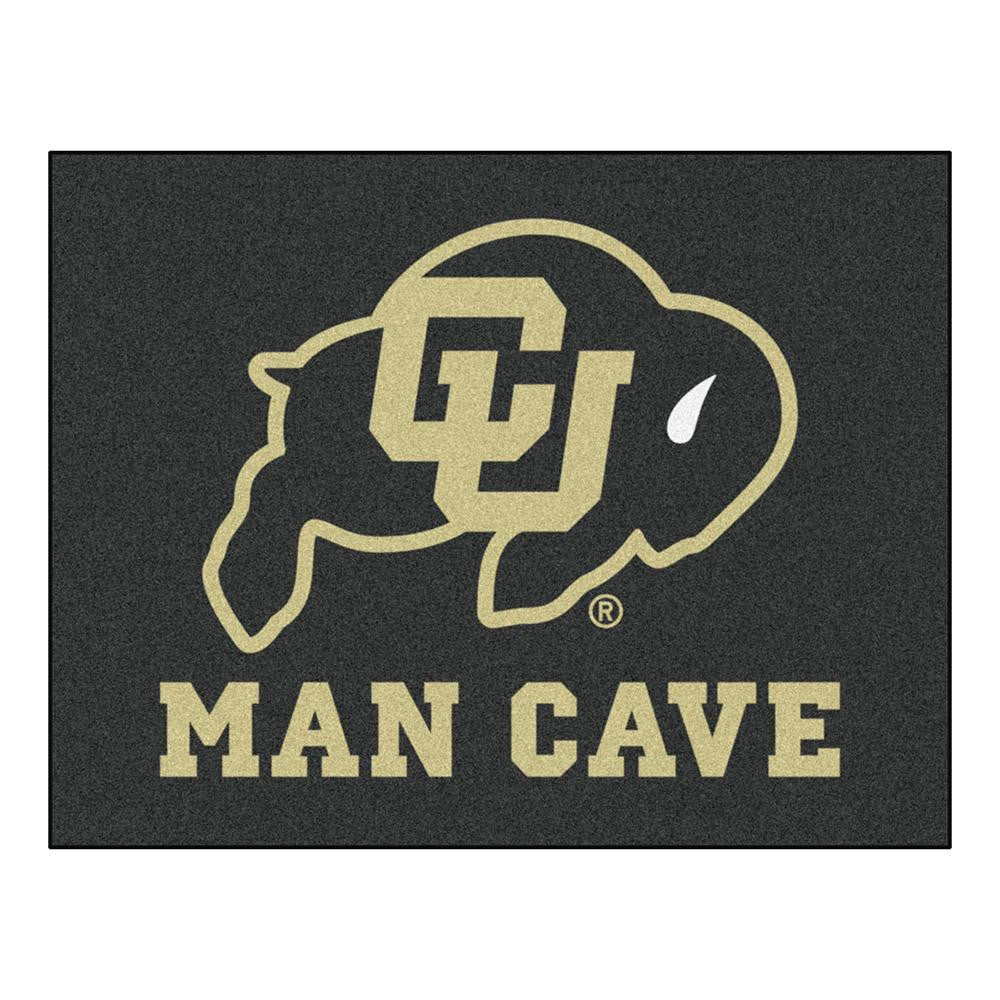 Colorado Golden Buffaloes Ncaa Man Cave "all-star" Floor Mat (34in X 45in)