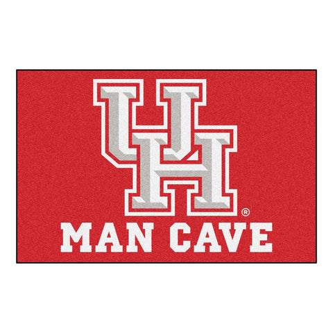 Houston Cougars Ncaa Man Cave "starter" Floor Mat (20in X 30in)
