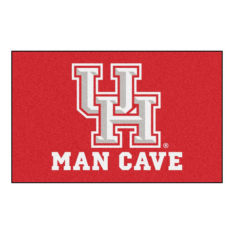 Houston Cougars Ncaa Man Cave "ulti-mat" Floor Mat (60in X 96in)
