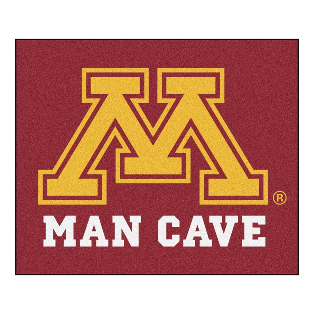 Minnesota Golden Gophers Ncaa Man Cave "tailgater" Floor Mat (60in X 72in)