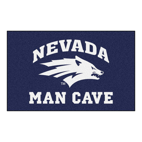 Nevada Wolf Pack Ncaa Man Cave "ulti-mat" Floor Mat (60in X 96in)