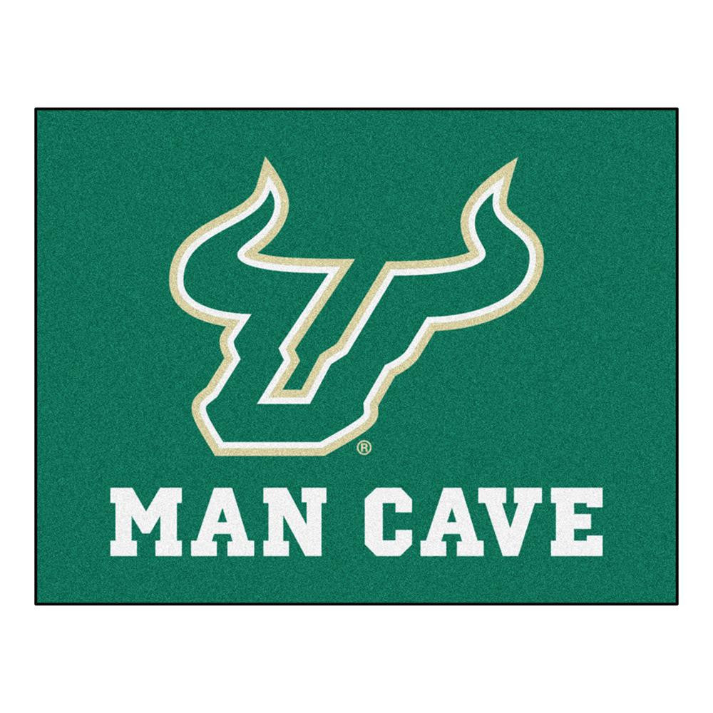 South Florida Bulls Ncaa Man Cave "all-star" Floor Mat (34in X 45in)