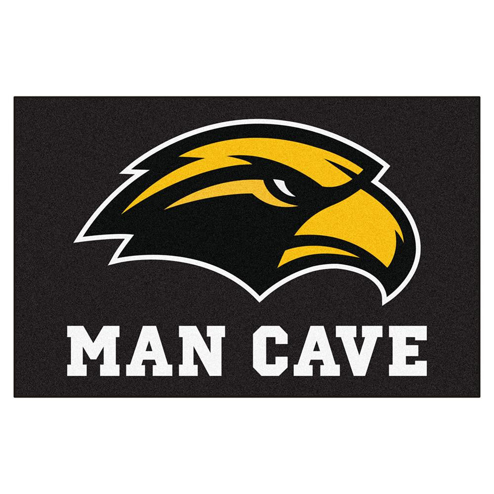 Southern Mississippi Eagles Ncaa Man Cave "starter" Floor Mat (20in X 30in)