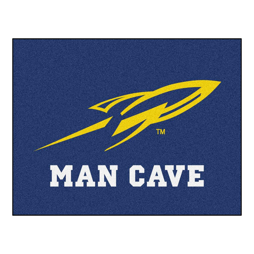 Toledo Rockets Ncaa Man Cave "all-star" Floor Mat (34in X 45in)