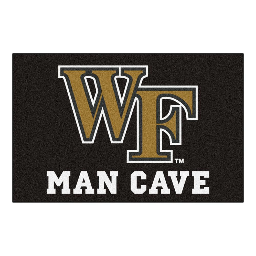 Wake Forest Demon Deacons Ncaa Man Cave "starter" Floor Mat (20in X 30in)