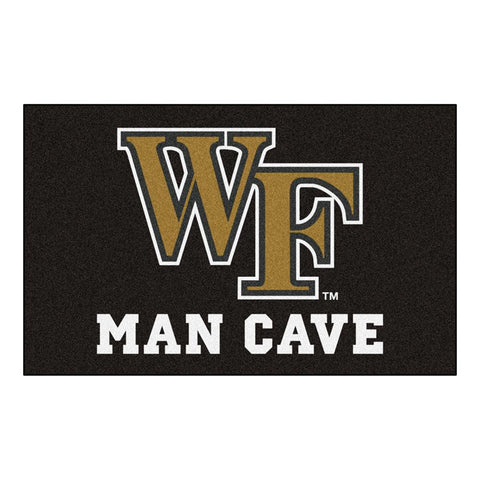 Wake Forest Demon Deacons Ncaa Man Cave "ulti-mat" Floor Mat (60in X 96in)