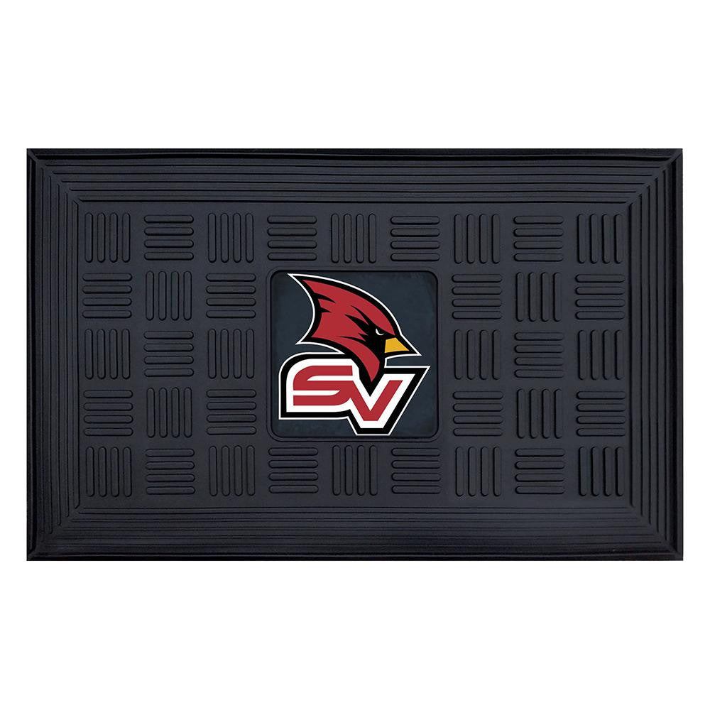 Saginaw Valley State Cardinals Ncaa Vinyl "doormat" (19"x30")