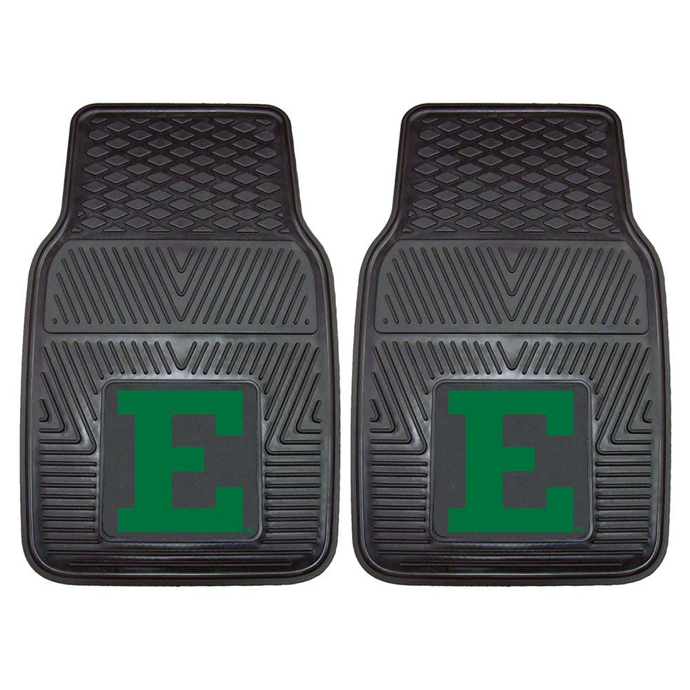 Eastern Michigan Eagles Ncaa Heavy Duty 2-piece Vinyl Car Mats (18"x27")