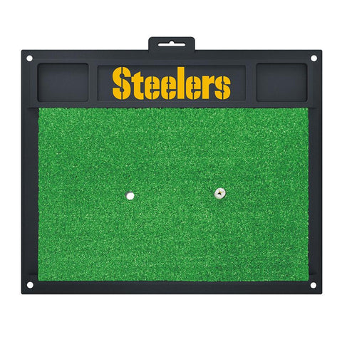 Pittsburgh Steelers NFL Golf Hitting Mat (20in L x 17in W)