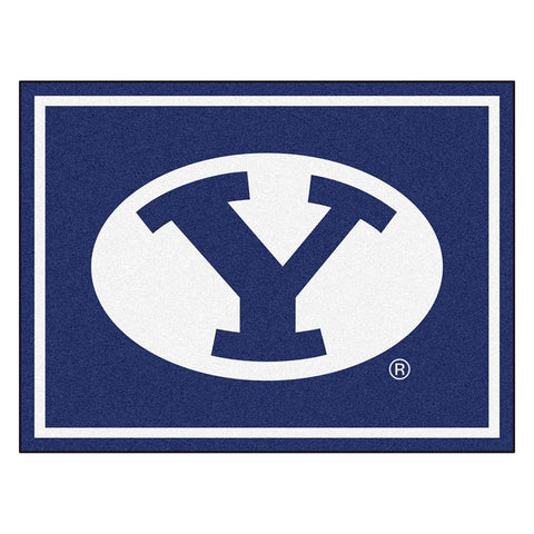 Brigham Young Cougars Ncaa 8ft X10ft Area Rug