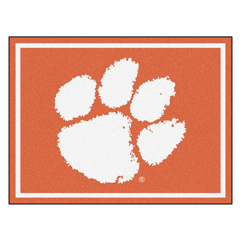 Clemson Tigers Ncaa 8ft X10ft Area Rug