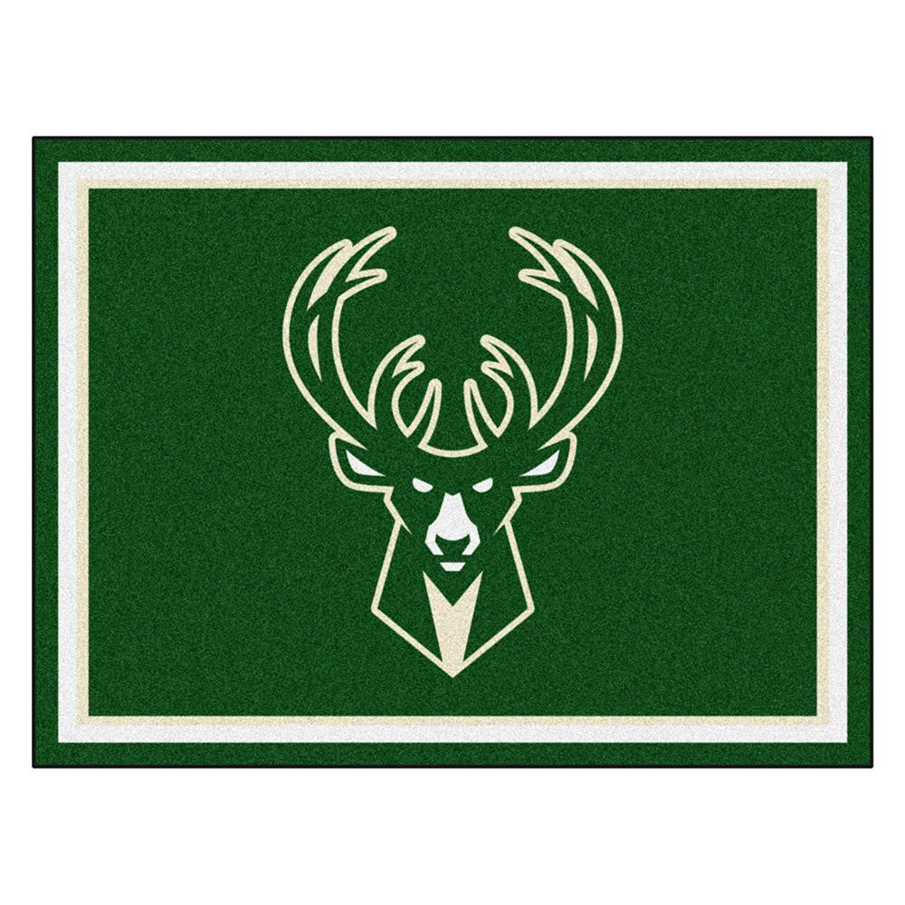 Milwaukee Bucks NBA 8ft x10ft Area Rug