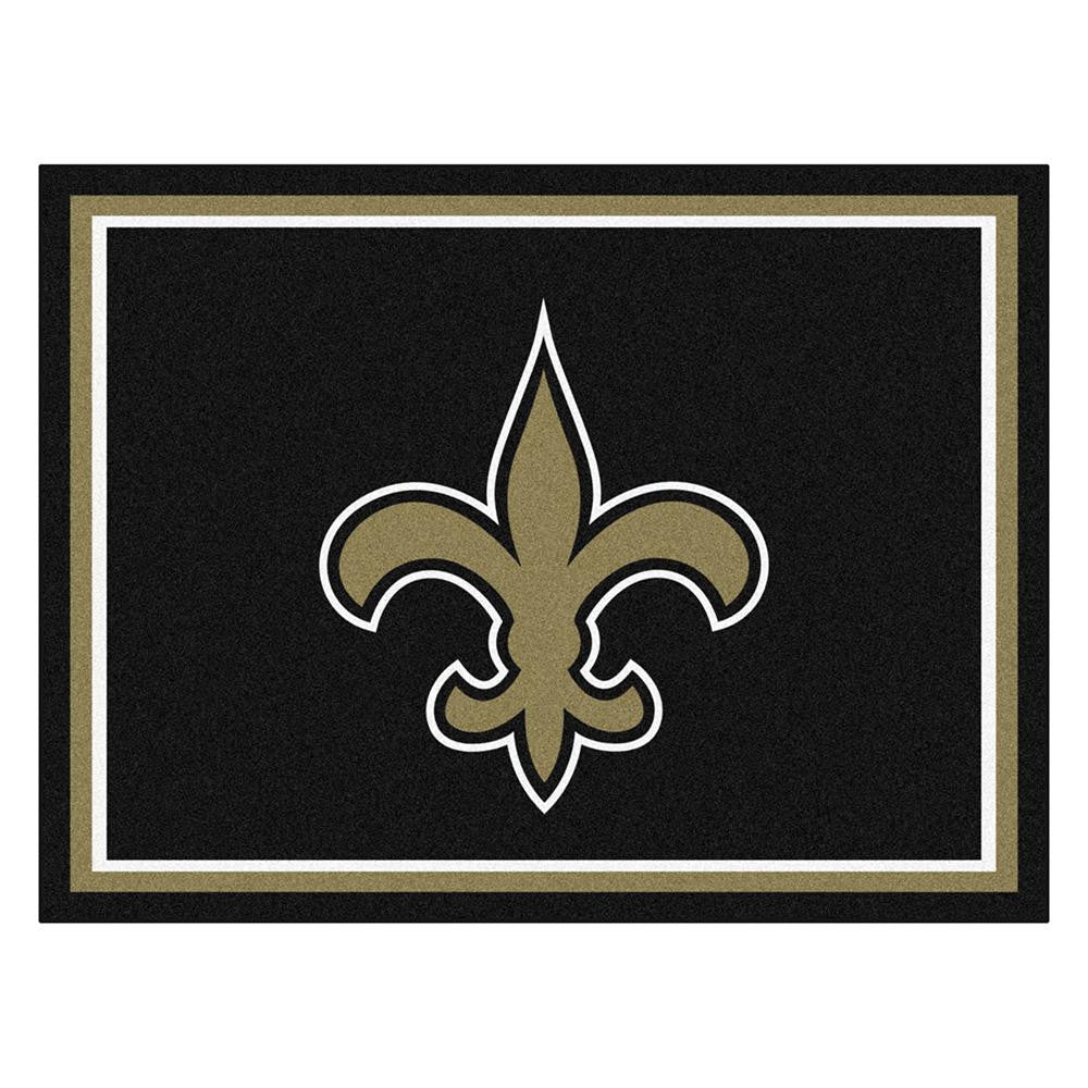 New Orleans Saints NFL 8ft x10ft Area Rug