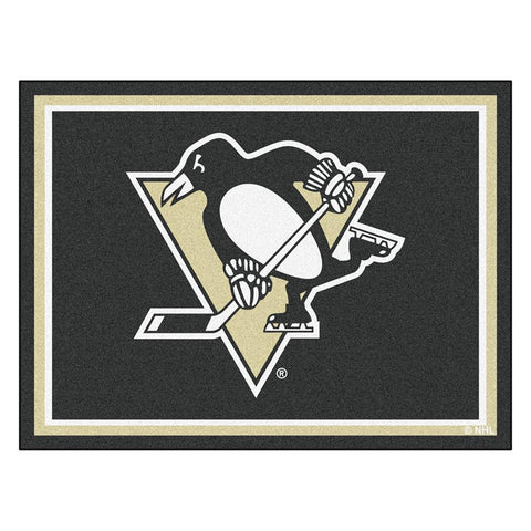 Pittsburgh Penguins NHL 8ft x10ft Area Rug