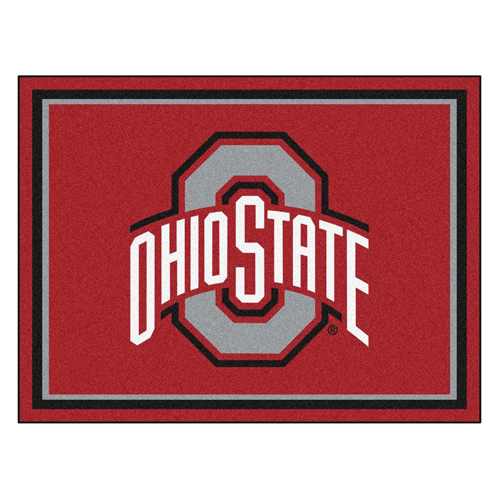 Ohio State Buckeyes Ncaa 8ft X10ft Area Rug