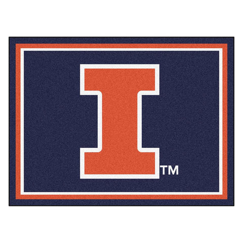 Illinois Fighting Illini Ncaa Ulti-mat Floor Mat (8x10')