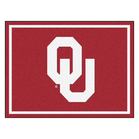 Oklahoma Sooners Ncaa 8ft X10ft Area Rug