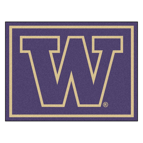 Washington Huskies Ncaa 8ft X10ft Area Rug