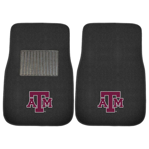 Texas A&m Aggies Ncaa 2-pc Embroidered Car Mat Set