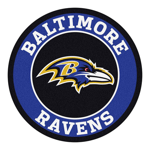 Baltimore Ravens NFL Round Floor Mat (29)