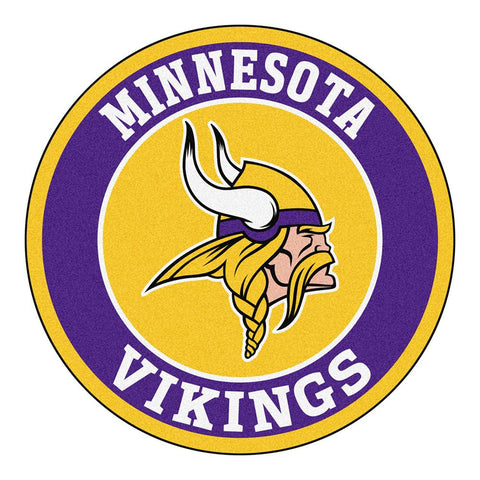 Minnesota Vikings NFL Round Floor Mat (29)