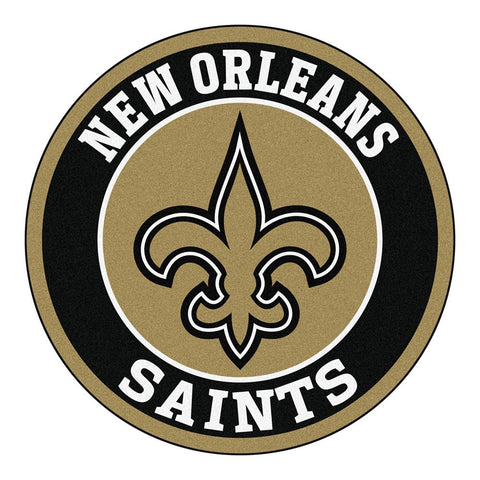 New Orleans Saints NFL Round Floor Mat (29)