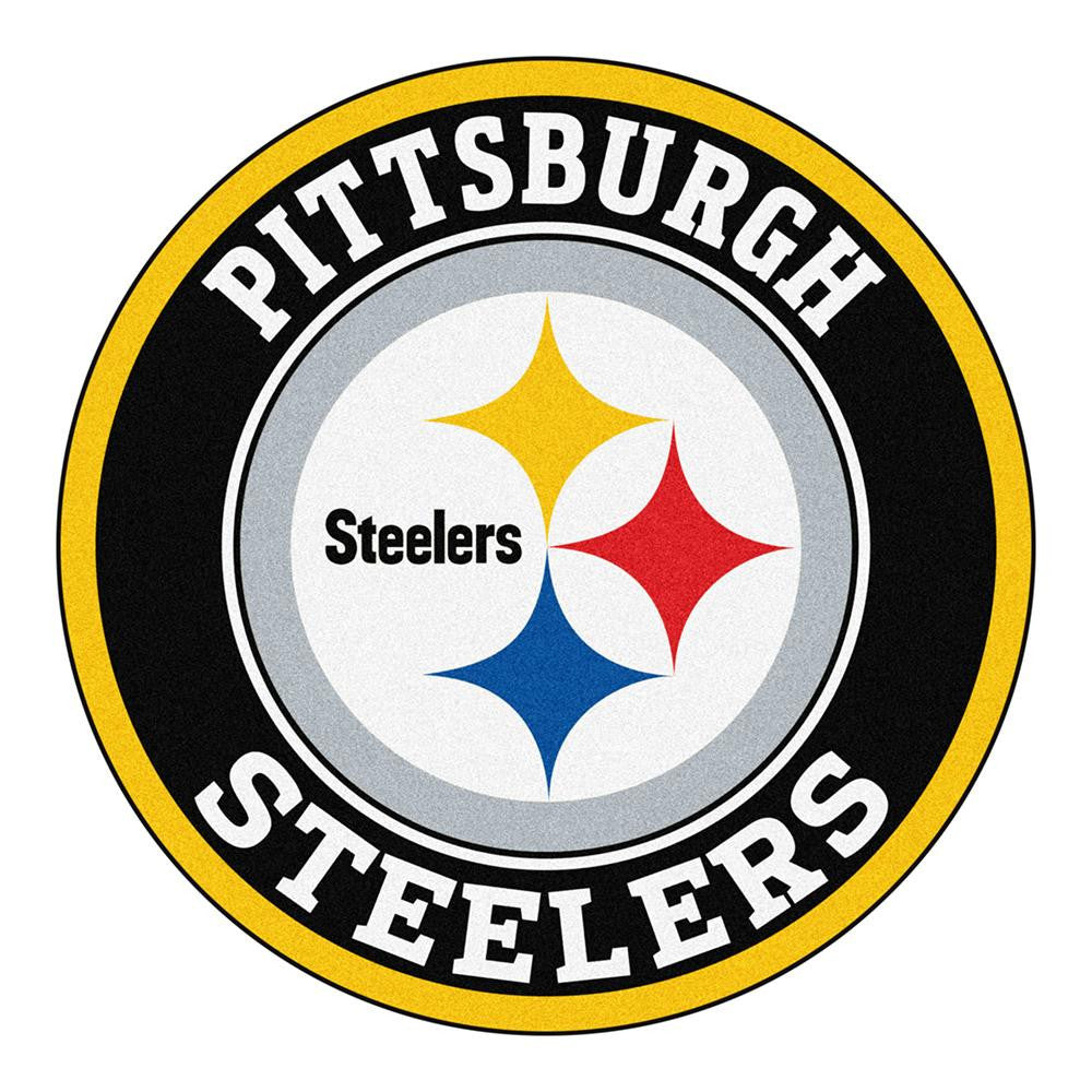 Pittsburgh Steelers NFL Round Floor Mat (29)